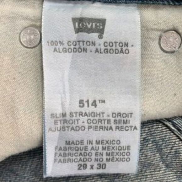 Tiny vintage man’s 514 Levi’s mom jeans - Picture 3 of 9